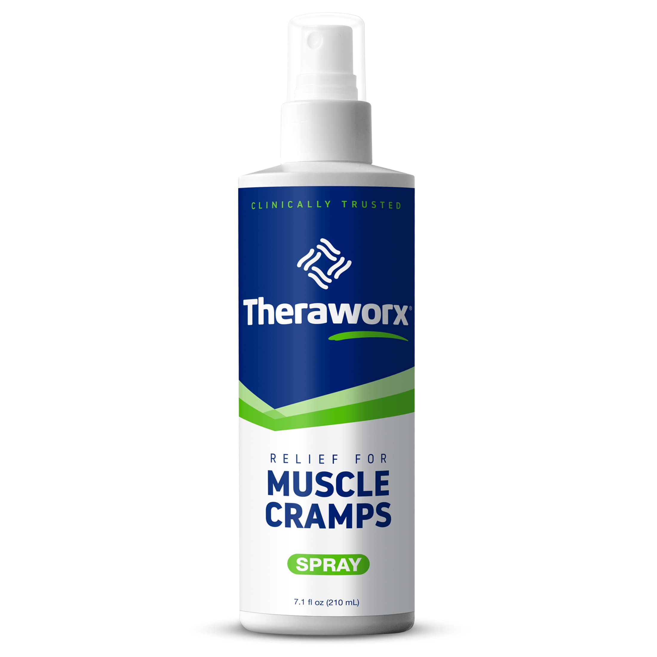 Theraworx Relief for Muscle Cramps Spray Fast-Acting Muscle Spasm Leg Soreness with Magnesium Sulfate - 7.1 oz - 1 Count